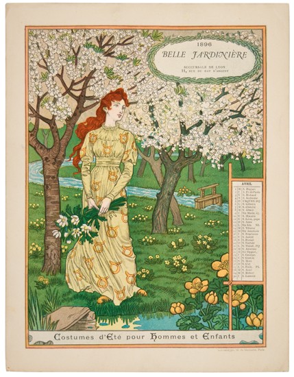 1896, Belle Jardiniere, Costumer D’Ete Pour Hommes Et Enfants