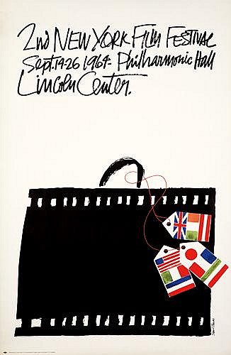 2nd New York Film Festivale, Sept.14.26 1969: Philmssnic Thall, Limcam Center.