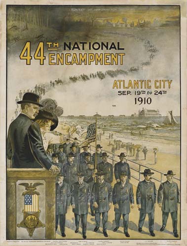 44Th, National, Encampment, Atlantic City, Sep. 19Th To 24Th, 1910
