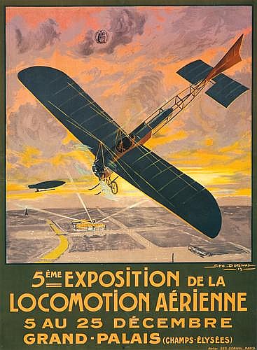5Eme Exposition De La, Locomotion Aerienne, 5 Au 25 Decembere, Grand.Palais(Champs Elysees)