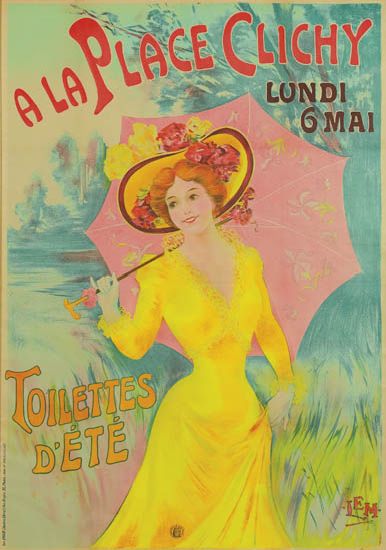 A La Place Clichy, Lundi 6 Mai, Toilettes, D’ete