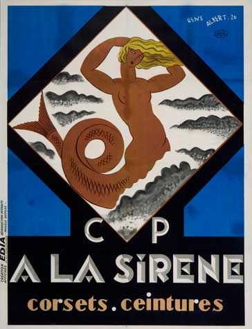 Rene, Albert.20, C P, A La Sirene, Corsets. CenTures