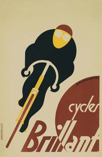 A. M. Cassandre, Cycles, Brillant, Hachard