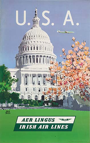 U.S.A, Aer lingus, Irish air lines