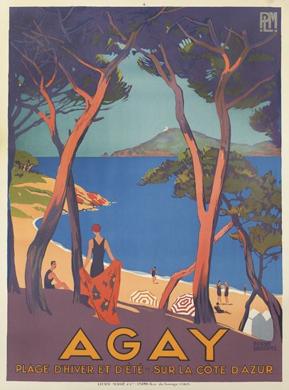 Agay Plage D’Hiver Et D’Ete – Sur La Cote D’Azur