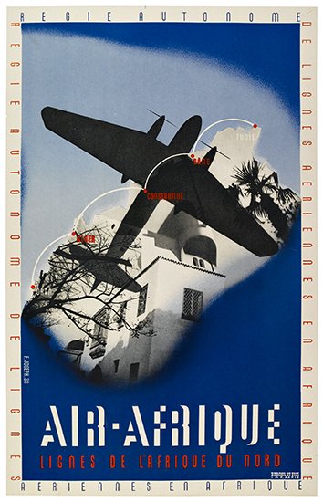 Regieautonome, Delignes Aeriennes Enafrioue, Air-Afrique, Lignes De Lafreque Du Nord, F. Joseph