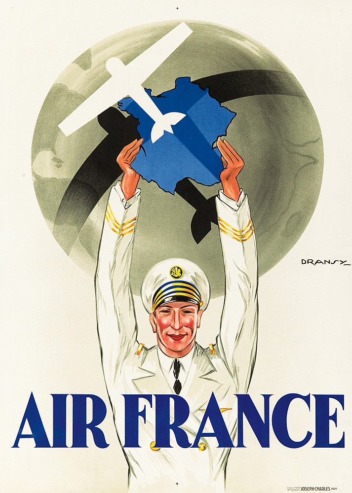 Dransy, Air France, Joseph Charles