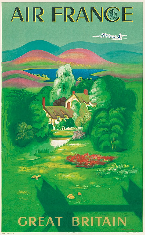 Air france, great britain