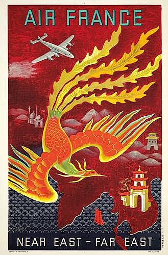 Air France, Near East   Far East