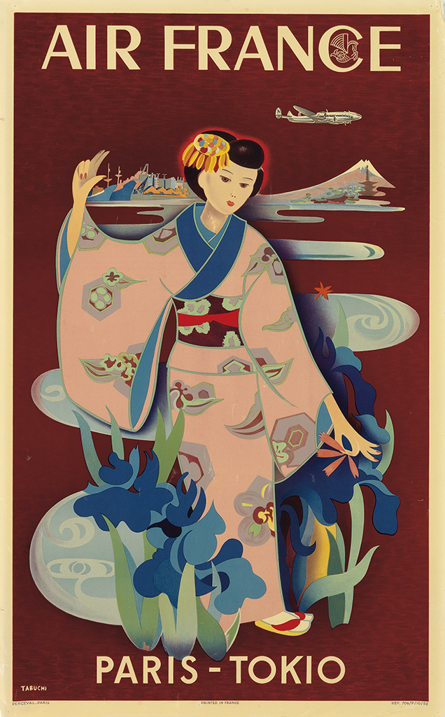 Air France, Paris, Tokio, Tabuchi