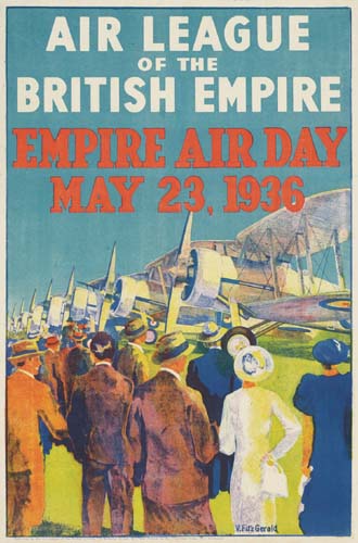 Air League, Of The, British Empire, Empire Air Day, May 23, 1936, V. Fitzgerald