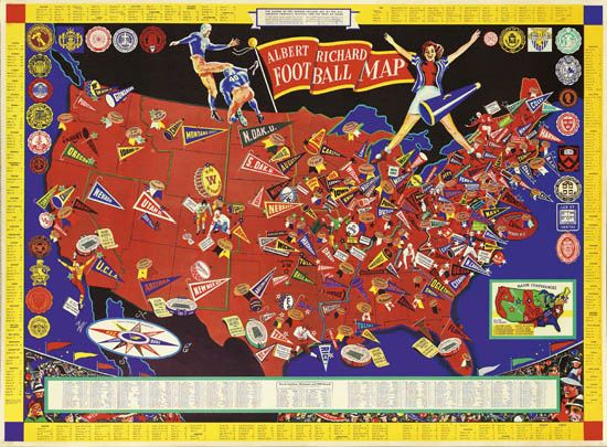 Albert Richard, Football Map