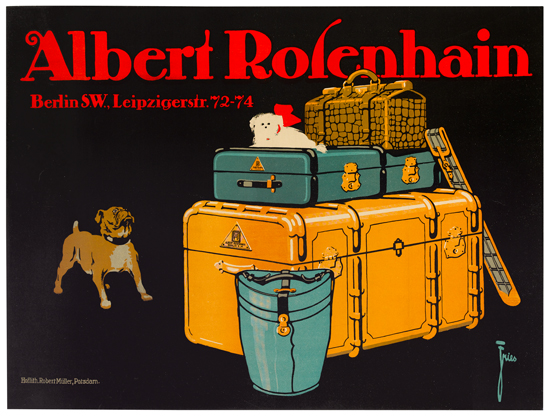 Albert Rosenhain Berlin S.W. Leipzigerstr. 72-74