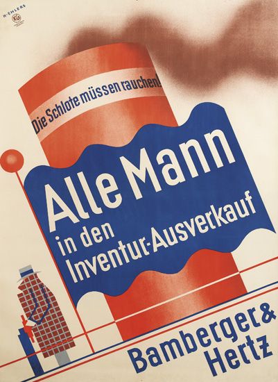 Die Schlote Mussen Rauchen!, Alle Mann, In Den Inventur-Ausverkauf, Bamberger & Hertz