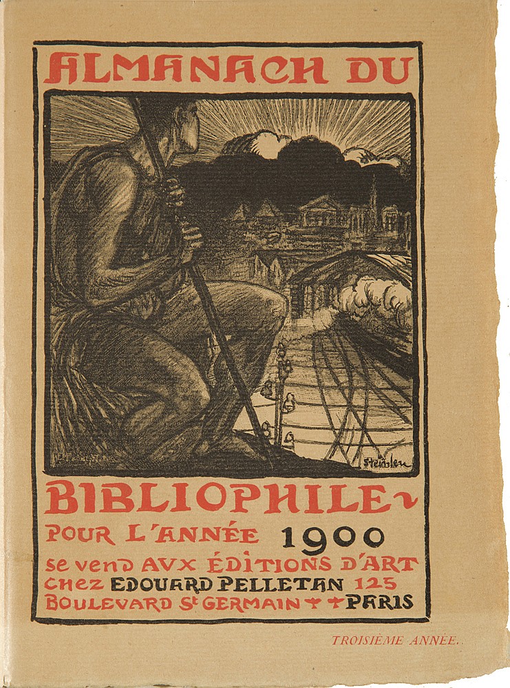 Alamanach Du, Bibliophiles, Pour L’Annee 1900, Se Vend Avx Editions D’Art, Cnez Edouard Pelletan 125, Boulevard St Germain ++ Paris