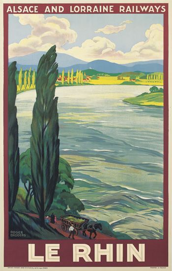 Alsace And Lorraine Railways Le Rhin