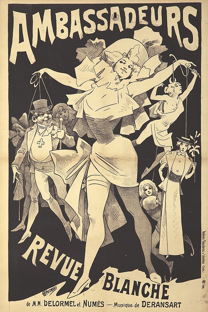 Ambassadeurs, Revue Blanche, De M.M. Delormel Et Numes?De Deransart