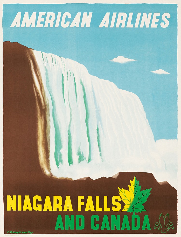 American Airlines, Niagra Falls And Canada