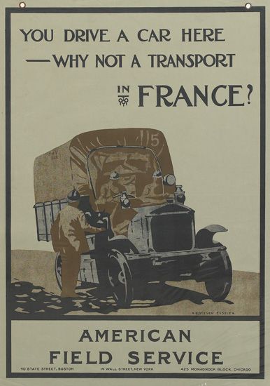 You Drive a Car Here, Why Not Atransport In France?, American Field Service