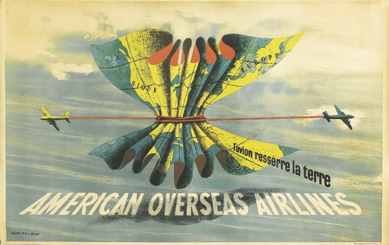 American Overseas Airlines, Favion resserre la terre