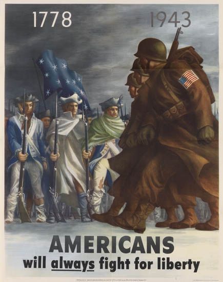 1778 1943, Americans, Will Always Fight For Liberty