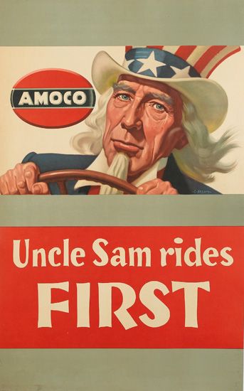 Amoco, Uncle Sam Rides First