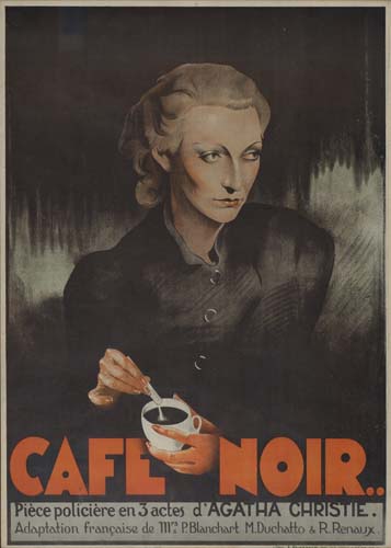 Café Noir.., Piece Policiere 3Actes D Agataha Christie., Adaptation Francaise De lll”, P.Blanchart M.duchatto & R.Renauy