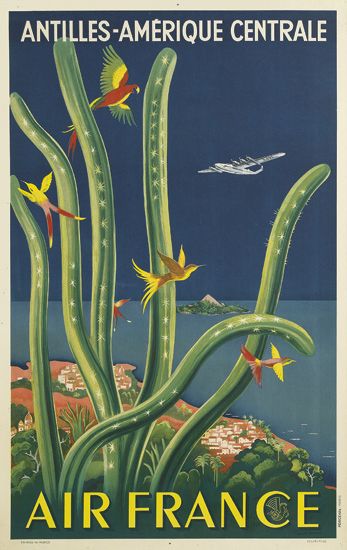 Antilles – Amérique Centrale, Air France