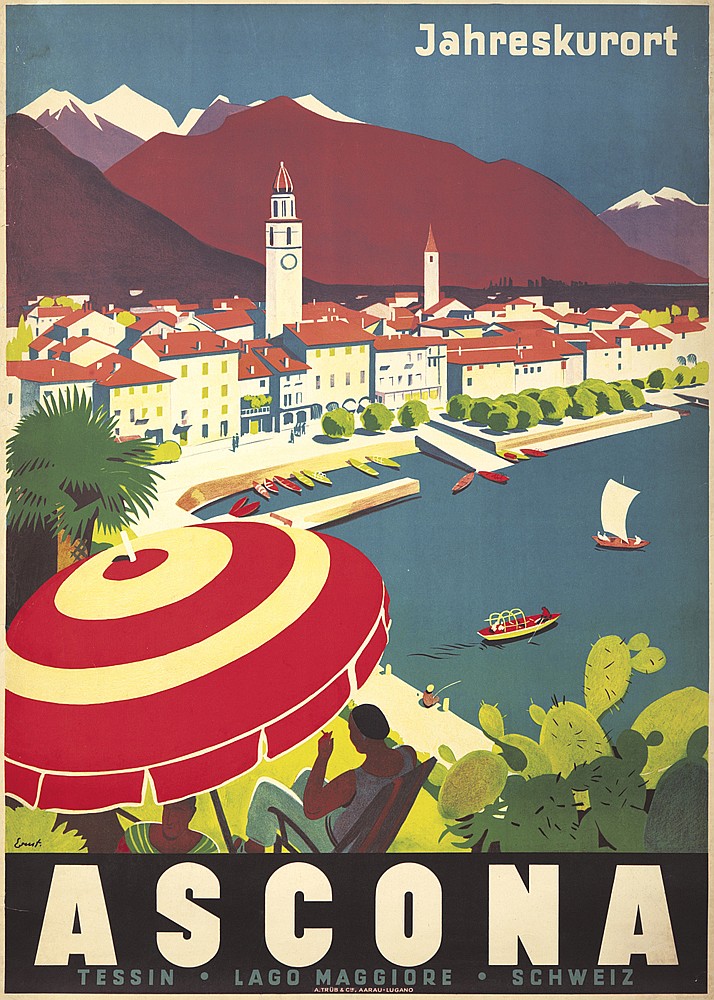 Jahreskurort, Ascona, Tessin    Lago Maggiore     Schweiz