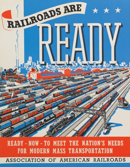 Railroads are Ready, Ready Now To Meet The Nations Needs, For Modern Mass Transportation, Association Of American Railroads