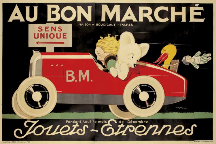 Au Bon Marche, Maison a Boucicaut – Paris, Sens, Unique, B.M., Pendant Tout Le Mois De Decembre, Joulets – Etrennes