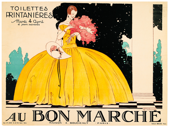 Toilettes, Printanieres, mardi 4 april, al jours Au Bon Marche,