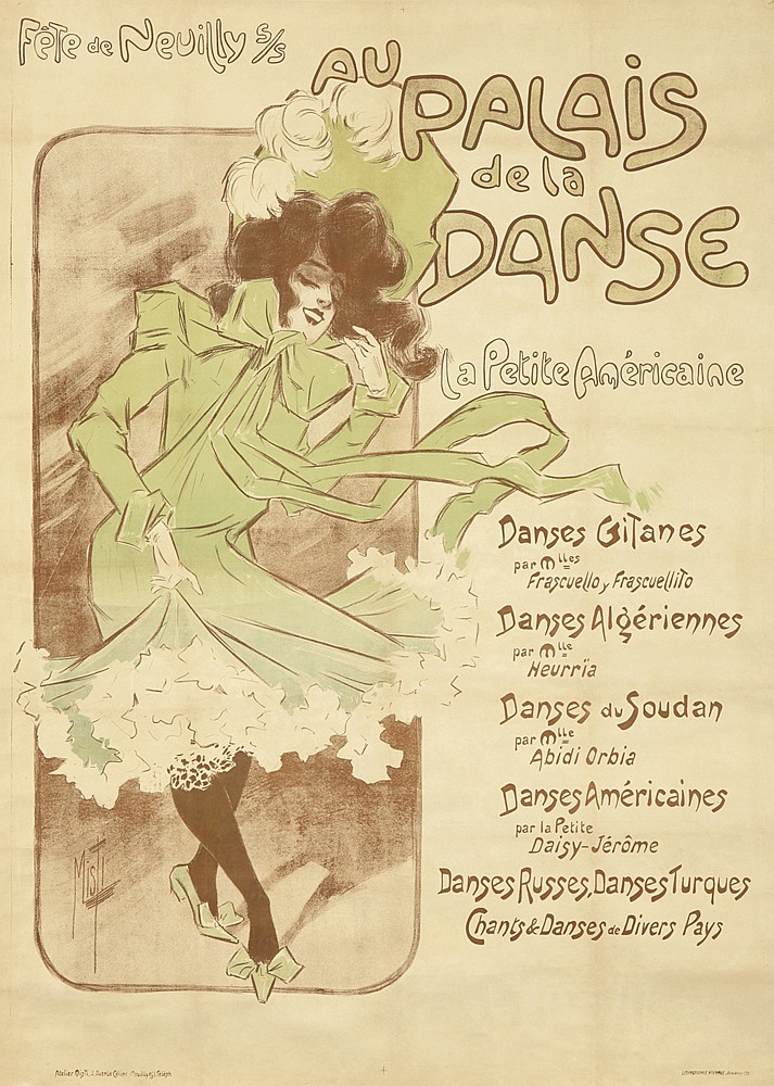 Fete De Neuilly S/S, Au Palais, De La, Danse, La Petite Americaine, Danses Gitanes, Par Mlles, Frascuelliy Frascuellito, Danses Algeriennes, Par M lle, Heurria, Danses Du Soudan, Par M Lle, Abidi Orbia, Danses Americaines, Par La Petite, Daisy   Jerome, Danses Russes,Danses Tueques, Chants & Danses De Divers Pays,