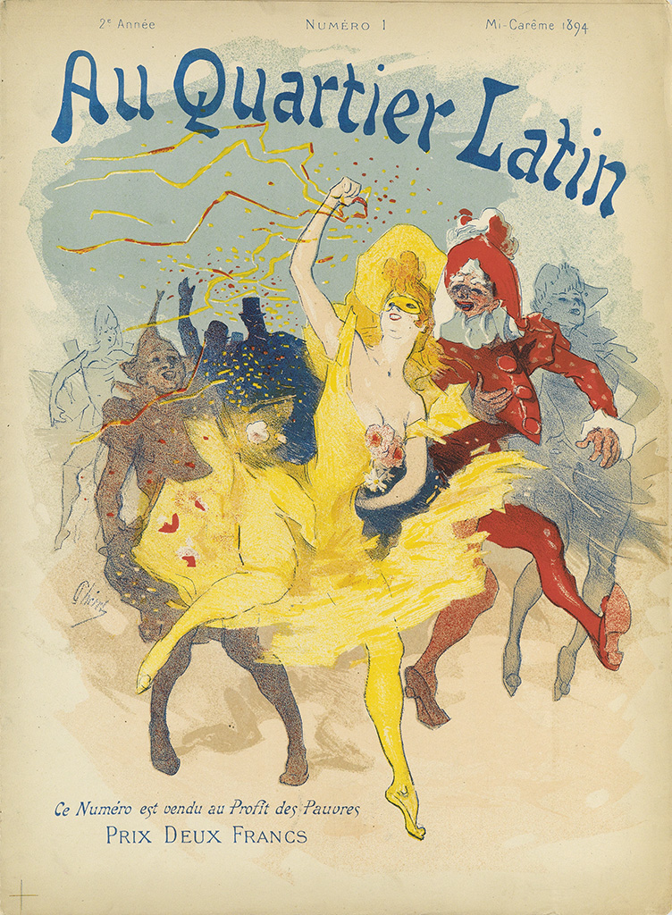 2 Annee Numero 1 Mi-Careme 1894, Au Quartier Latin, Ce Numero Est Oendu Au Profit Des Pauvres, Prix Deux Francs