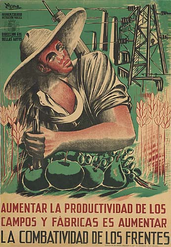 Aumentar la productividad de los campos y fabricas es aumentar, La combatividad de los frentes