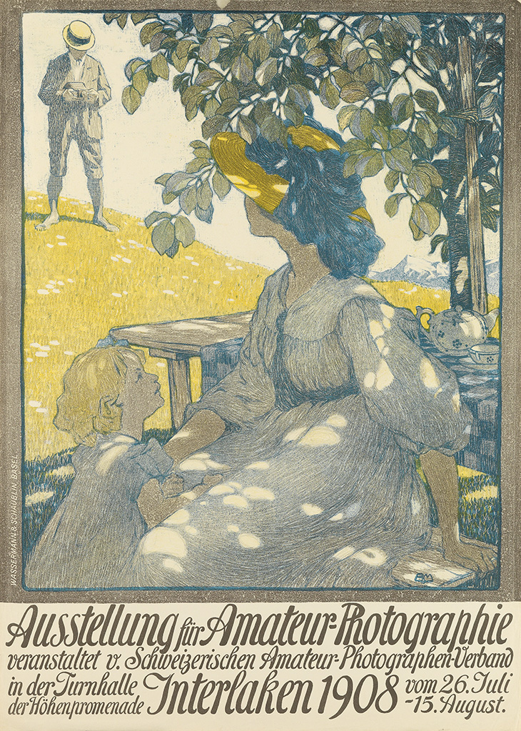 Ausstellung Fur Amateur – Photographie, Veranstaltet V. Schweizerischen Amateur-Photographen-Verband, In Der Furnhalle Vom 26. Juli, Der Hohenpromenda Interlaken 1908-15. August