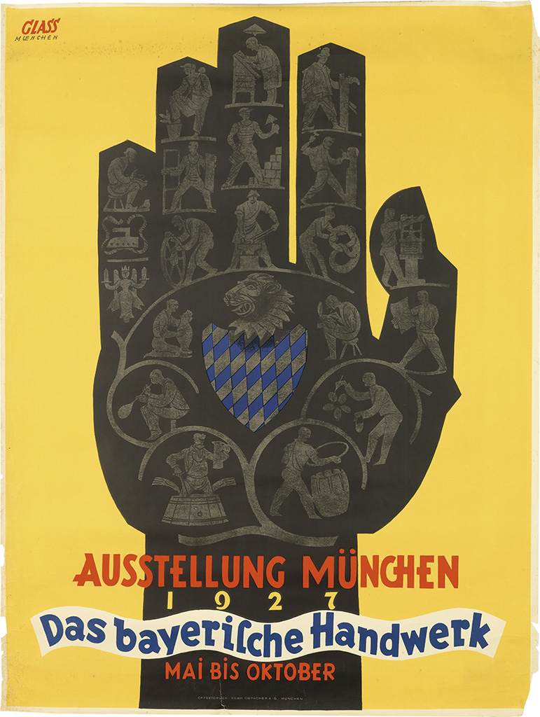 Glass, Munchen, You might enjoy reading, Ausstellung Munchen, 1927, Das bayerilche Handwerk, Mai Bis Oktober