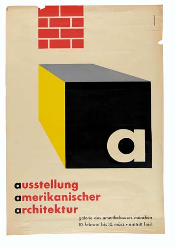 Ausstellung amerikanischer architektur, Galerie das amerikahausos munchen 10 februar bis 10 marz cintritt frei