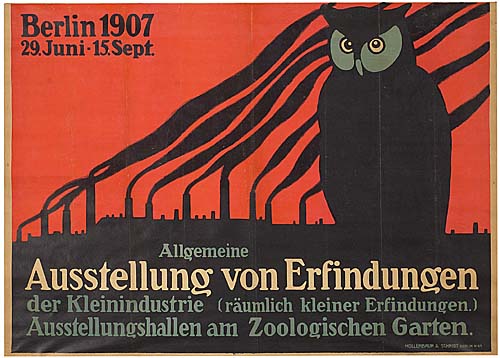 Berlin 1907, 29 Juni 15 Sept, Allgemeine, Ausstellung Von Erfindungen, Der Kleinindustrie (Raumlich Kleiner Erfindungen), Aussteungshallen Am Zoologischen Garten