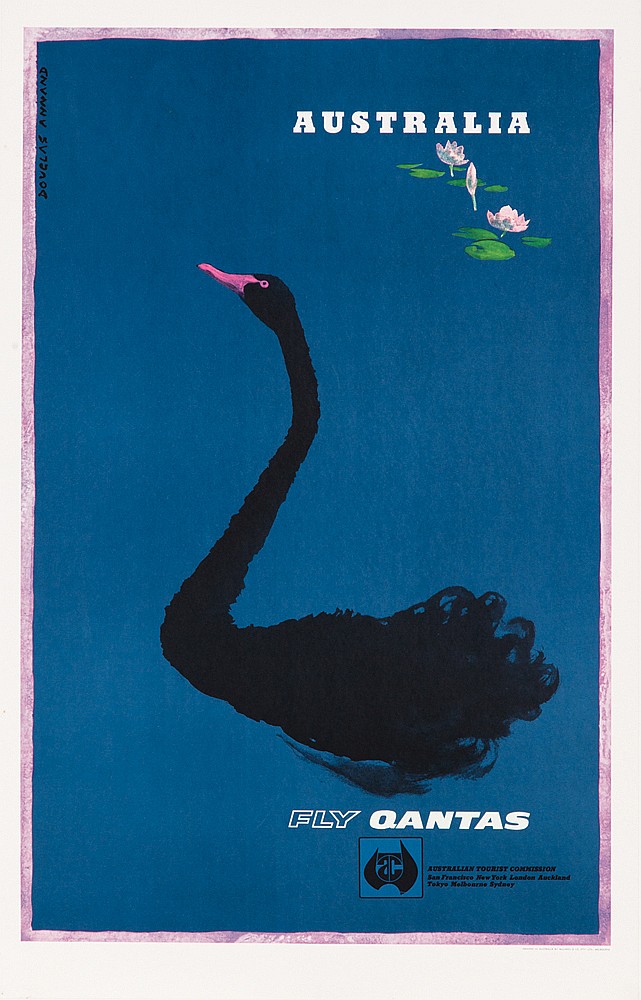 Australia, fly qantas, tocrist commission