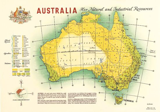 Australia Natural And Industrial Resources, Tasmania