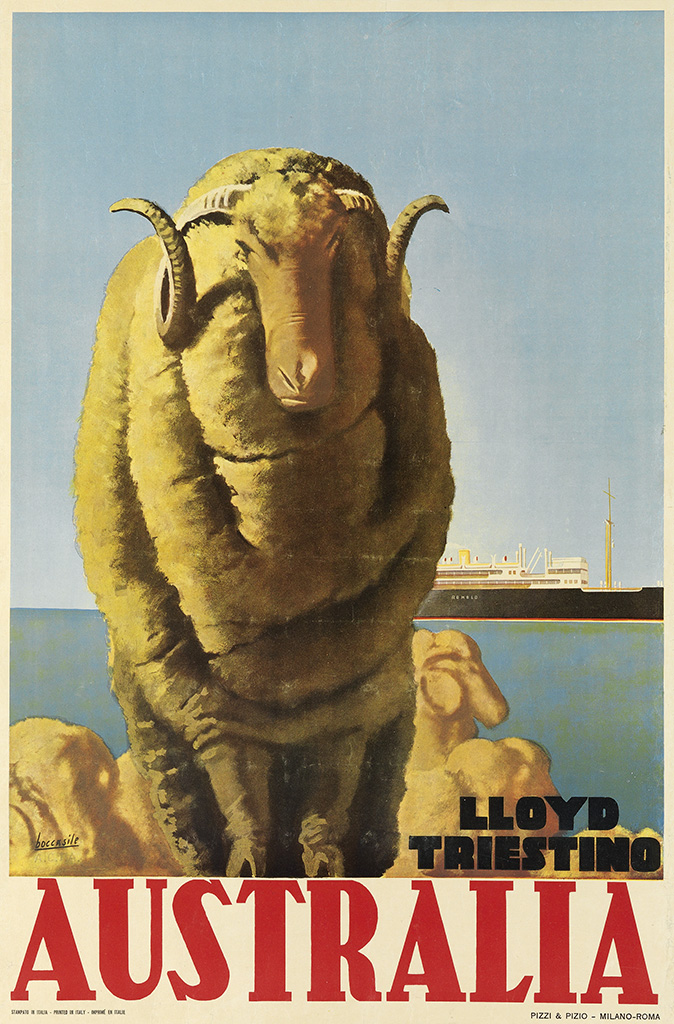 Lloyd, Triestino, Australia