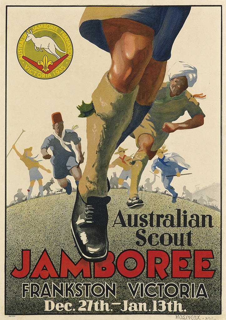 Australia Scout Jamboree Frankston Victoria 1935, Australia Scout Jamboree, Frankston Victoria, Dec.27th Jan. 13th.