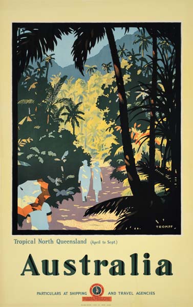 Tropical North Queensland, (April To Sept) Australia, Particvlars At Shipping And Travel Agencies