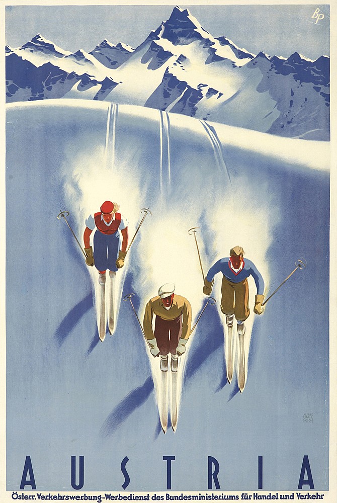 Austria, Osterr. Verkehrswerbung Werbedienst Des Bundesministeriums Fur Handel Und Verkehr