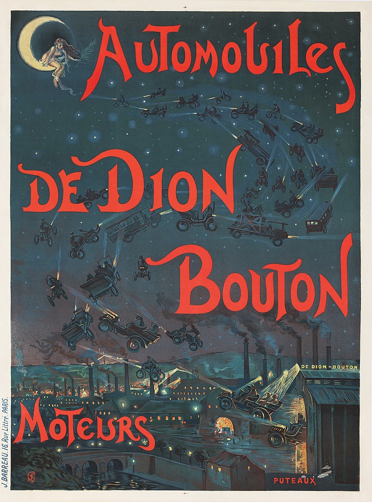 Automobiles, De Dion, Bouton, Moteurs