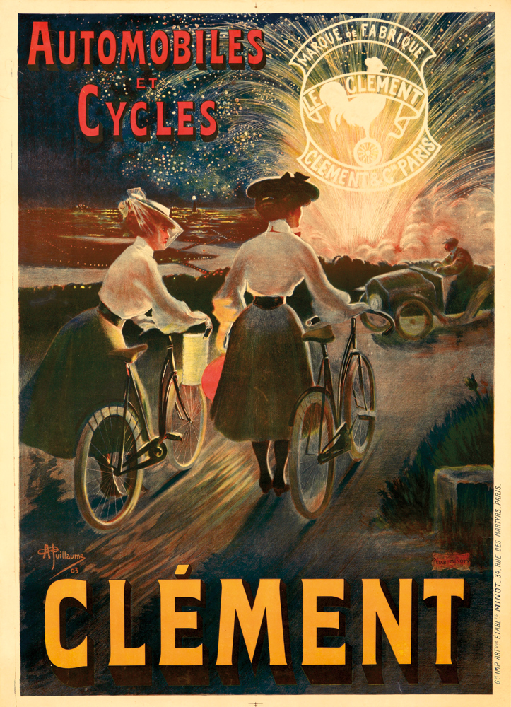 Automobiles, Et, Cycles, Marque De Fa Brique, Le Clement, Clement,c”Paris, Clement