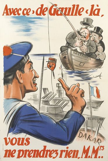 Avec Ce De Gaulle La, Vous Ne Prendrez Rien M.Mrs