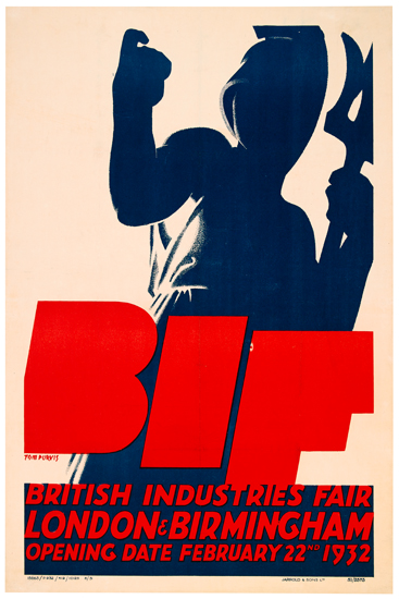 B.I.F, British Industries Fair, London & Birmingham, Opening Date February 22nd 1932