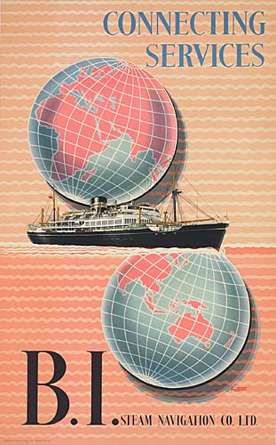 Connecting, Services, B. I. Steam Navigation Co. Ltd